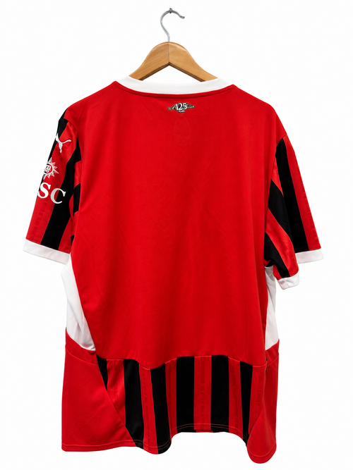 AC Milan 2024/25 thuisshirt maat XXL, achterkant