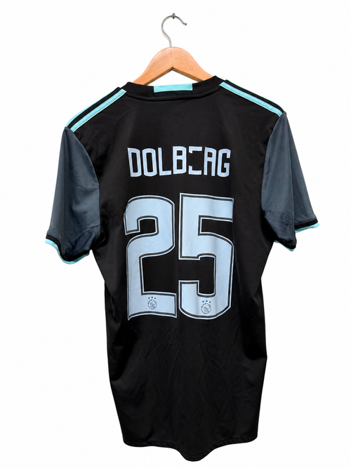 Ajax 2016/17 uitshirt maat M met Dolberg #25, achterkant