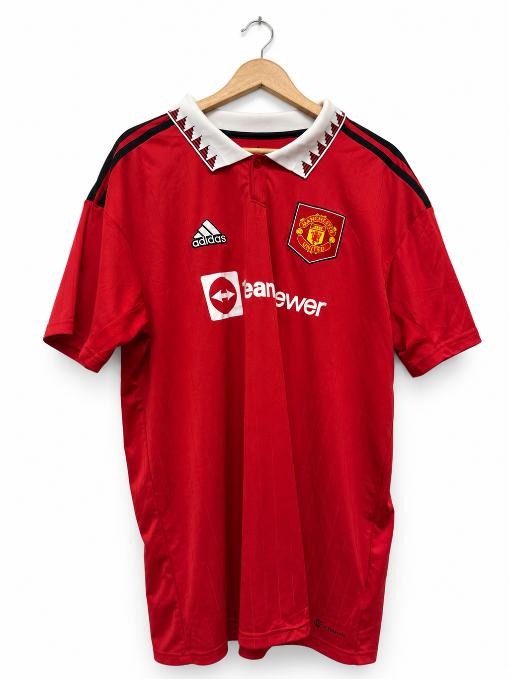 Manchester United 2022/23 thuisshirt maat XL, voorkant