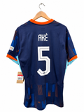 Nederland 2024/26 uitshirt maat L met Aké #5, achterkant