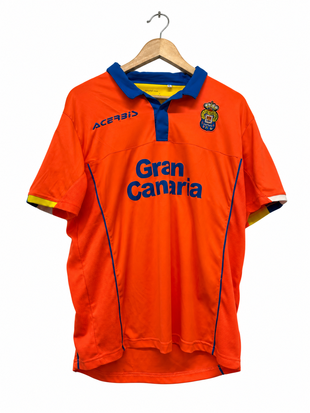 UD Las Palmas 2016/17 uitshirt maat L, voorkant